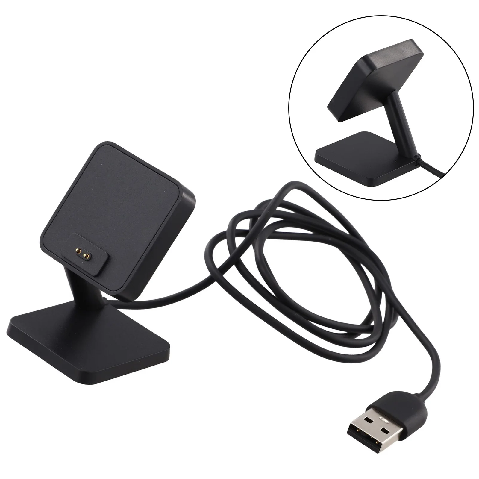 

Replacement Charger Stand for Xiaomi Smart Band Compact ABS Dock with USB Charger Cable for Efficient Charging