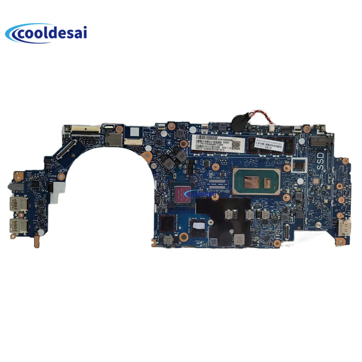 

Laptop Motherboard 6050A3213301 For HP 14 G8 with i7-1185G7 i7-1165G7 16GB 32GB Fully Tested and Works Perfectly