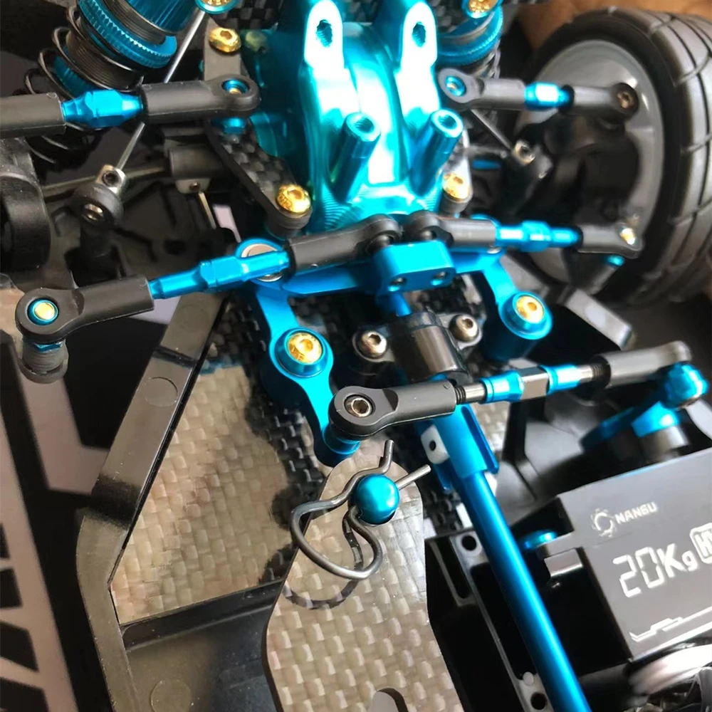 TAMIYA TT02 Carbon Fiber Lenkung Montage Anti-Sand Abdeckung Staub Abdeckung für Tamiya TT-02 1/10 RC Auto Upgrade Teile – Detail 2