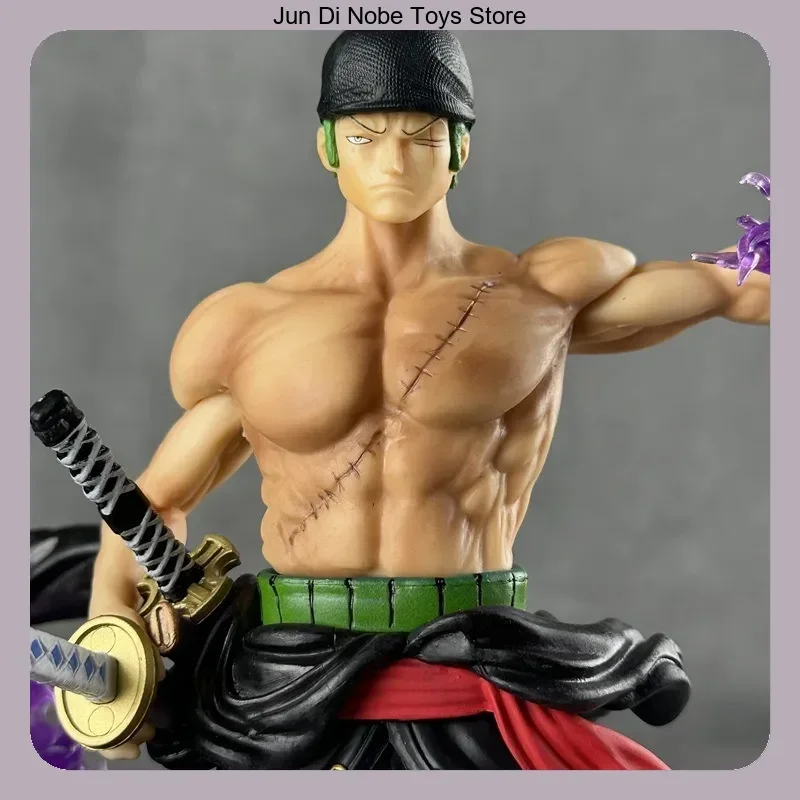 

Roronoa Zoro One Piece Enma Sword Wielding Standing Pose 33cm Anime Figure Statue, Desktop Decoration Gift
