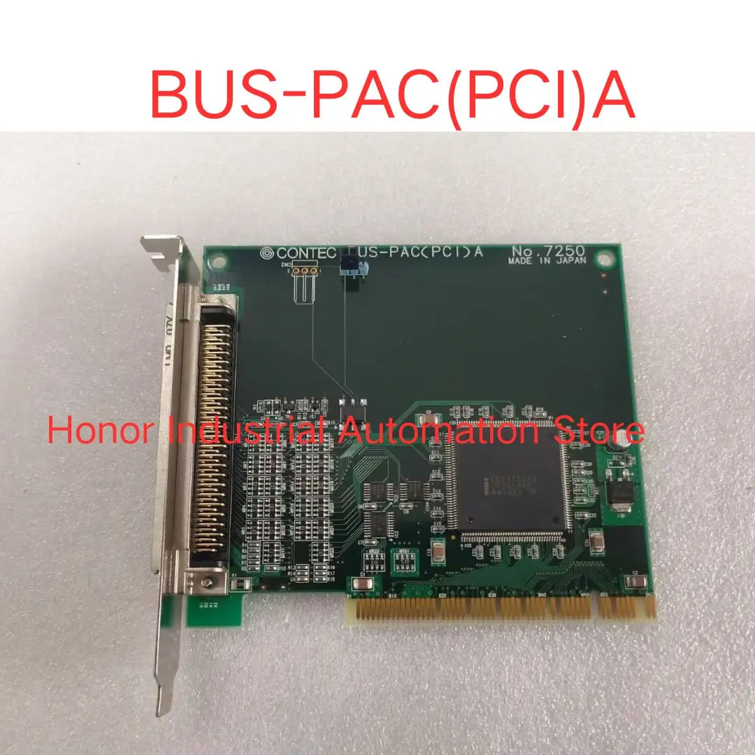 

used BUS-PAC (PCI) A NO.7250 Industrial Control Card test OK Fast shipping