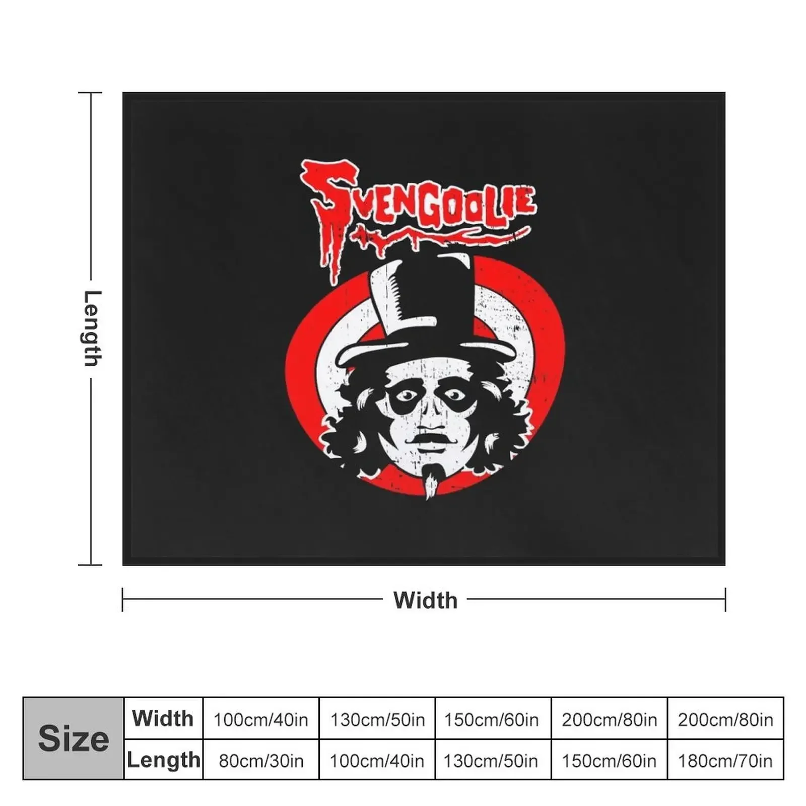 Vintage Svengoolie Distressed High Resolution Throw Blanket Blankets Sofas Of Decoration Summer Beddings Blankets