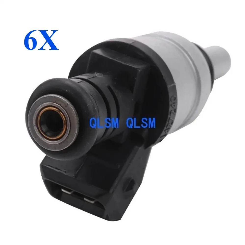 6 قطعة 1427240 حاقن الوقود لسيارات BMW E46 E39 X3 Z3 Z4 3 5 سلسلة صمامات 9805 قسط اكسسوارات السيارات #1