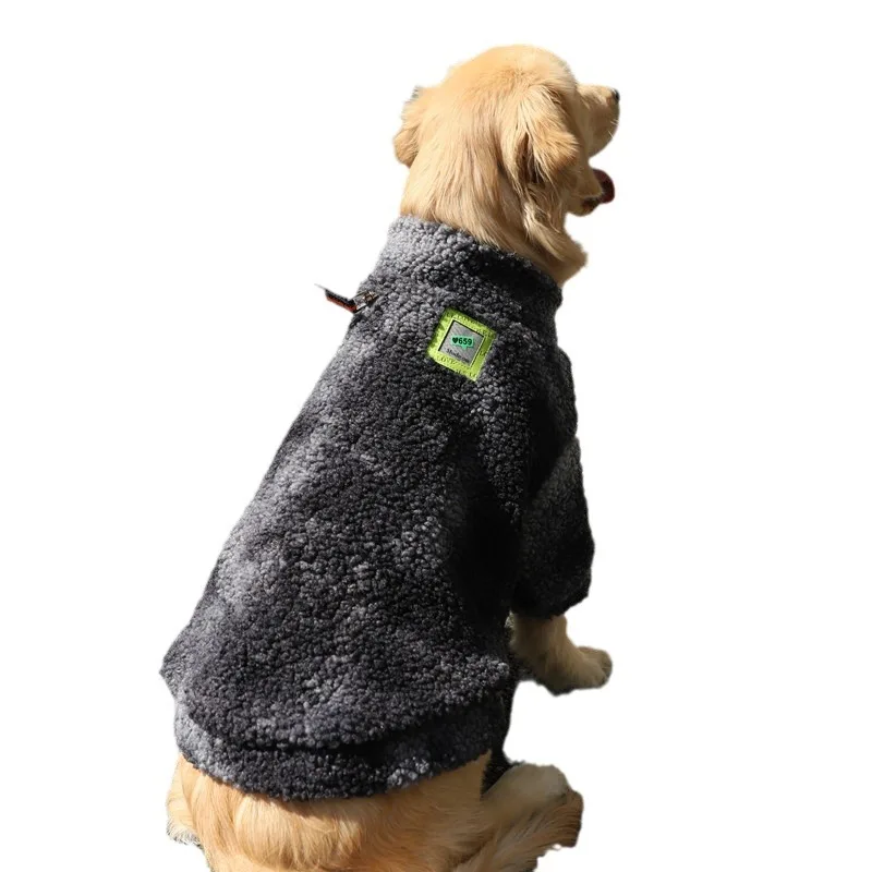 

Dog Clothes Autumn Winter Labrador Samoyed Large Dog Pet Hoodie Fall Winter Coat for Golden Retriever Border Collie