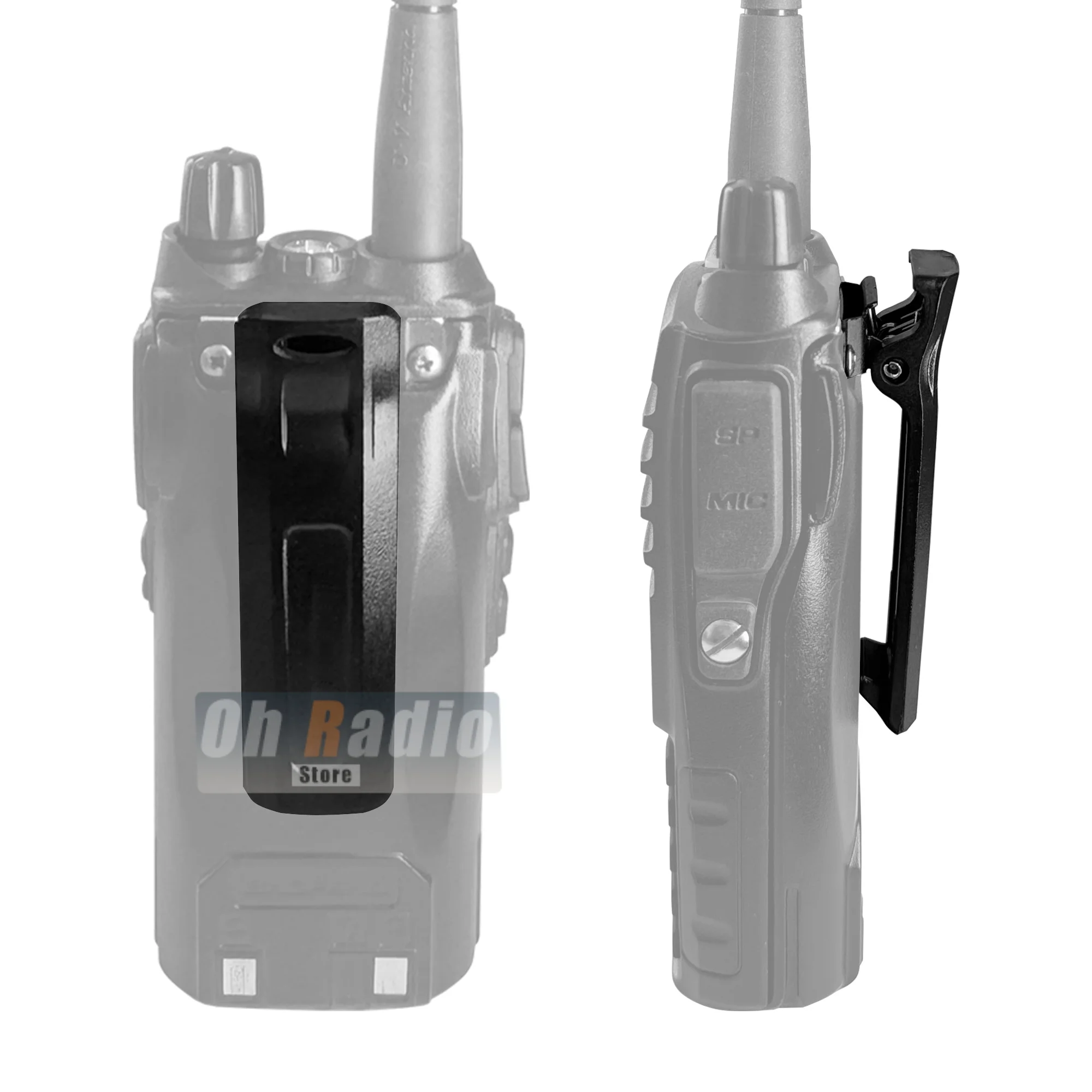 UV-82 Walkie Talkies Belt Clip for BAOFENG UV-82L UV-82C UV-89 UV-8D UV-82HP UV-82X BTECH GMRS-V1 Battery Belt Clip‌ 1/2/5/10PCS