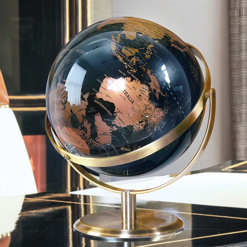 Multi-language And Multi-style Globes ABS And Alloy High Definition Printing Geography Teaching Supplies Globe Decoration