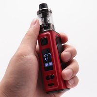 Electronic Cigarette E5 120W Box Mod Vape Kit E Cigarette Vaper 1800mah Build-in Battery 2.0ml Tank OLED Screen Vaporizer Shisha