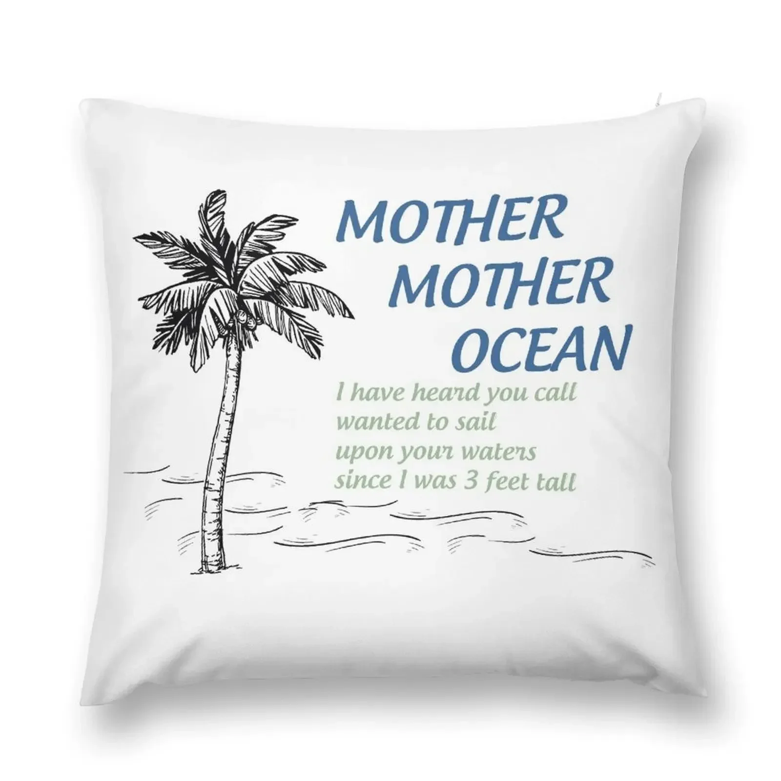

Mother, Mother, Ocean Throw Pillow christmas decorations 2025 christmas pillowcases pillow