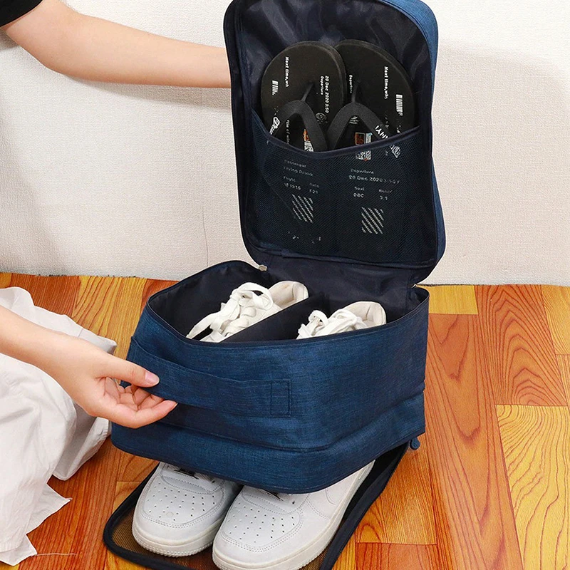 [THG] Large Capacity Portable Shoe Bag Travel Waterproof Sho