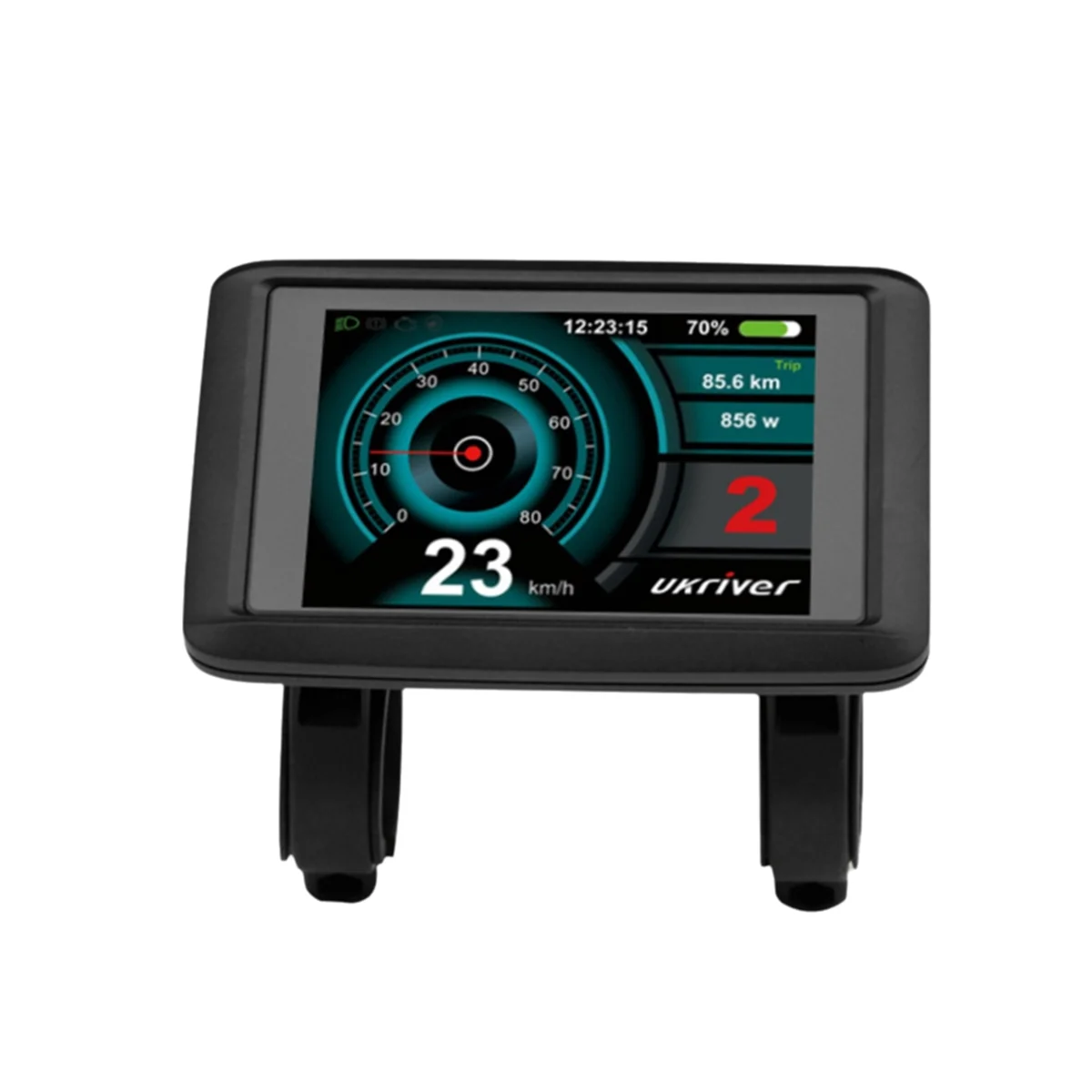 A64K Electric Bike UKC1+ Color Display Ebike Screen 5pin LCD Display with USB Waterproof Connector