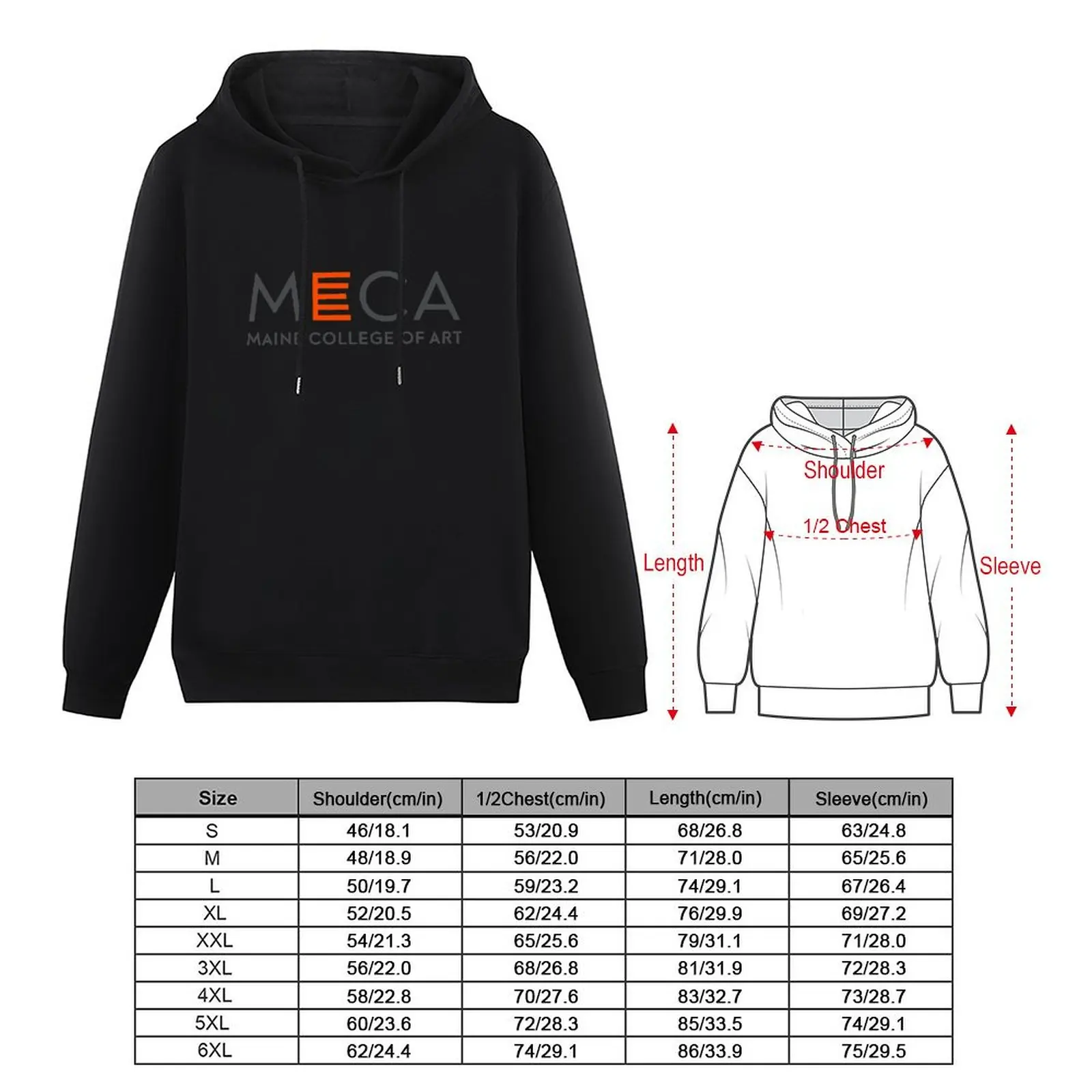 Maine College of Art (1) Pullover Hoodie anime clothes designer hoodies