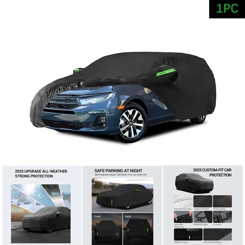 

Car Cover Custom Fit Waterproof All Weather for Automobiles Rain Snow Sun Protector Indoor Outdoor For Honda Odyssey 2021-2025