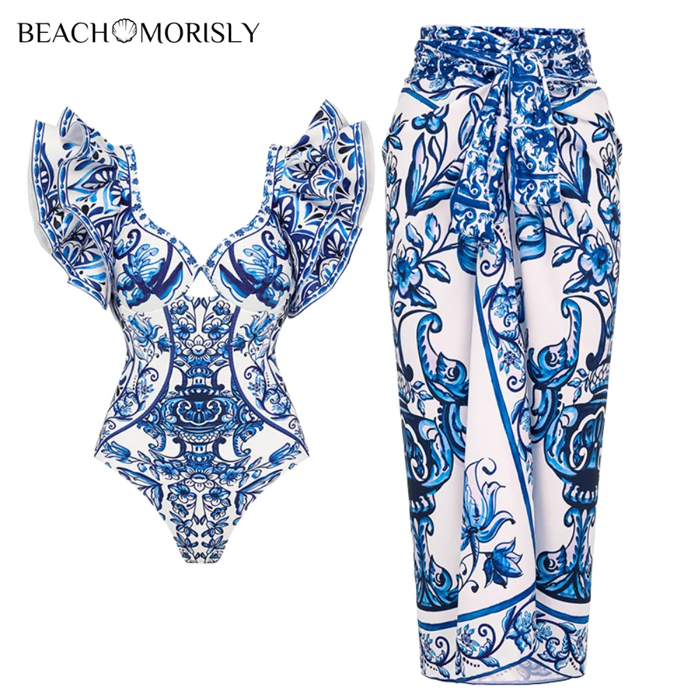 2024 Vintage Women's Swimsuit  set Printed One Piece Two-pieces  Swimwear  bikini Luxury Bathing Suit Tankini bodysuit Monokini