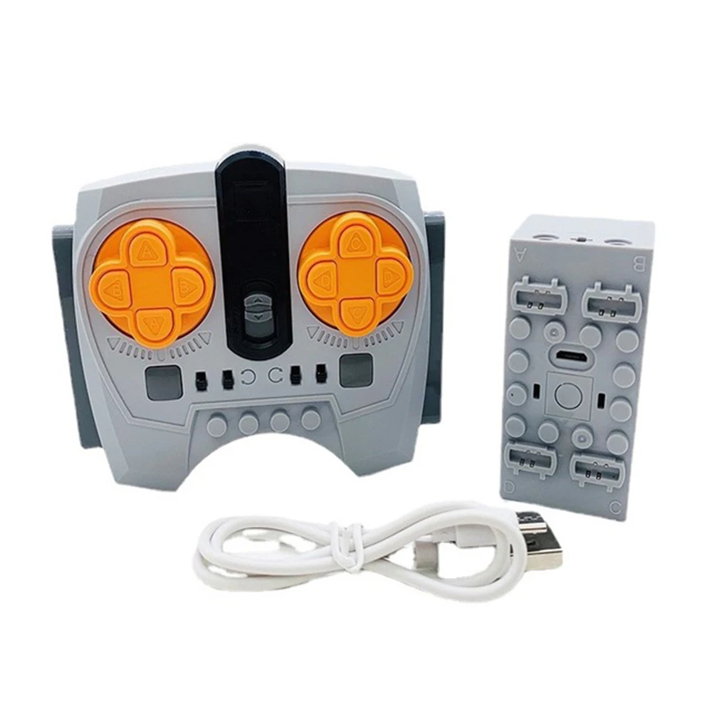 6.0 APP 7.4V Technical Electronic 2.4G Bluetooth Lithium Battery Power Compatible Legoeds PF MOC System for Motor Toys Car DIY