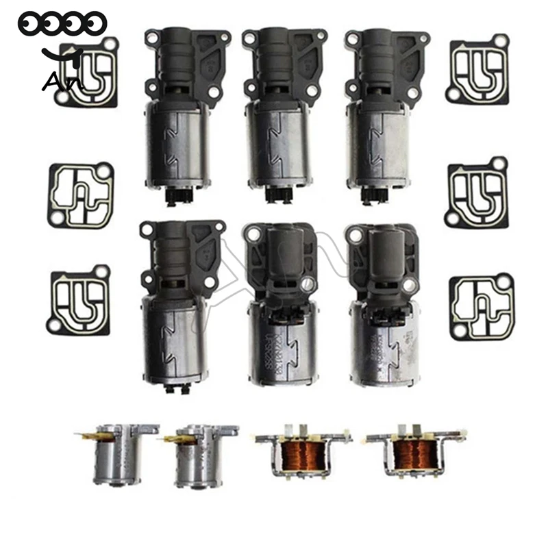 

10PCS DQ500 DL501 0B5 Transmission Solenoid Valve Kit for Audi A4 A6 A7 Q5 7 Speed 08-11