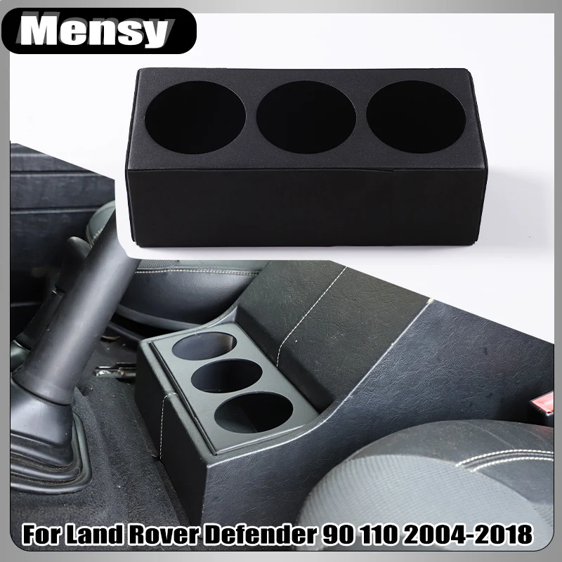 Car Center Console Water Cup Holder Drink Stand Beverage holder For Land Rover Defender 90 110 2004-2018 Replacement Parts