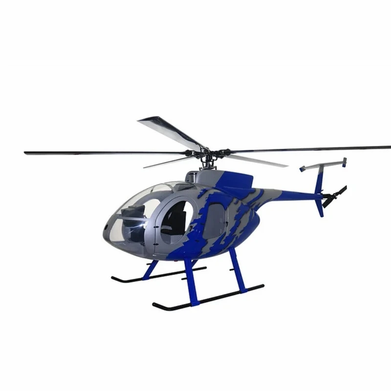 

600 Size MD500E RC Helicopter Scale Fuselage with Mechanic Glassfiber Aircraft Model Shell