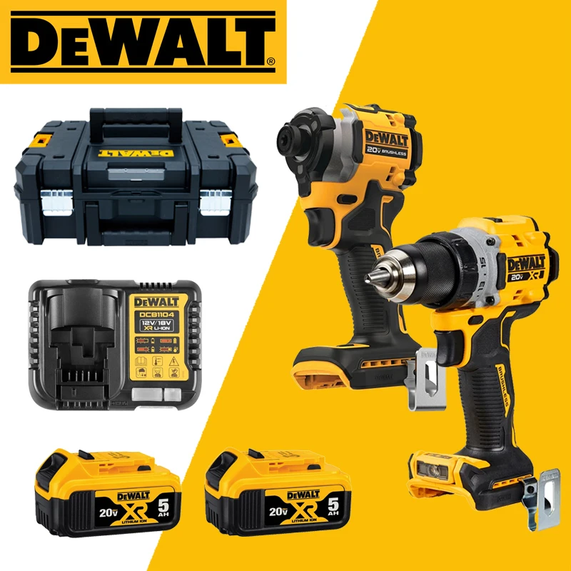 DEWALT DCF850 20V Brushless Cordless Compact DCD800 Impact Driver Highly Durable Electric Drill Power Tools SKU Sold Separately