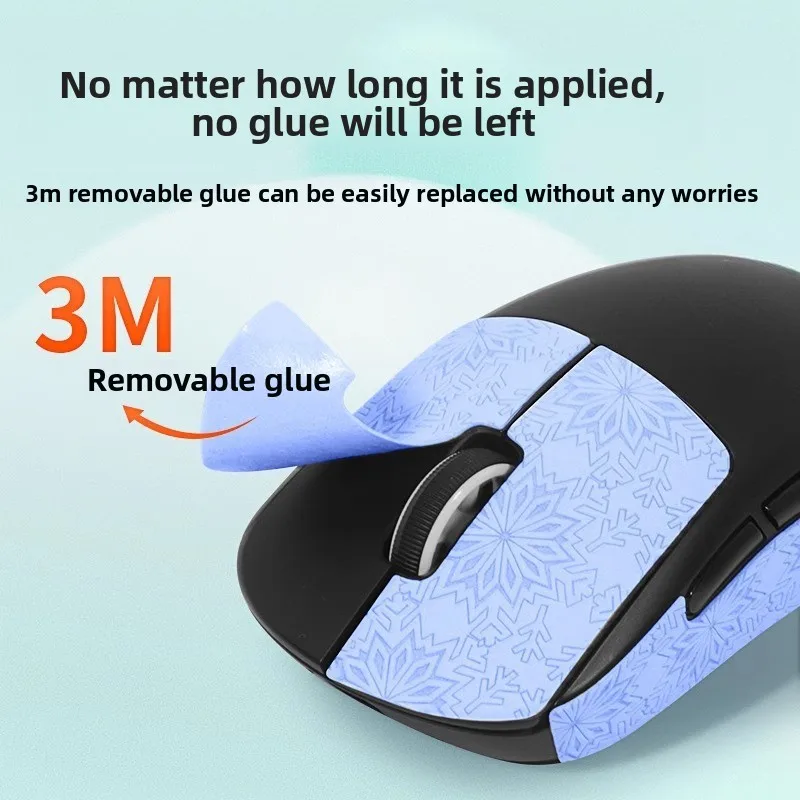 

Full-Wrap Anti-Slip Sweat-Absorbing Stickers for Logitech GPW2 - Sweat-Proof G Pro Wireless 2 Mouse Films