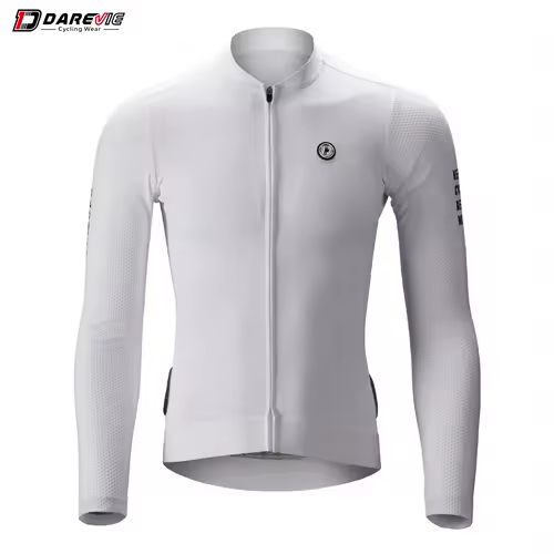DAREVIE Cycling Jersey Long Sleeve Pro Aero Small Size 3D Bubble Mesh Cycling Jersey Men Women Breathable Man Cycling Maillot - Image 13