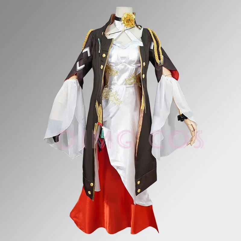 Murata Himeko Cosplay Costume da cameriera francese Honkai Star Rail Carnevale Parrucca uniforme Anime Costumi di Halloween Gioco da uomo