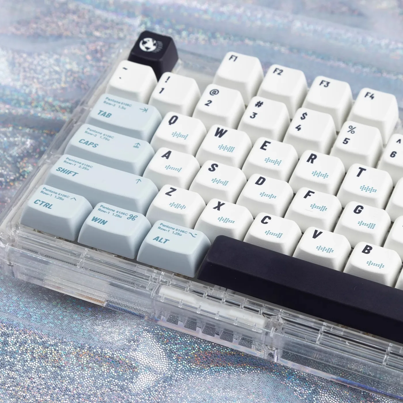 Kit de capuchons de touches de clavier mécanique de jeu, profil MDA, thème errant, sublimation de colorant PBT, commutateurs MX, GMK67, 134 prédire