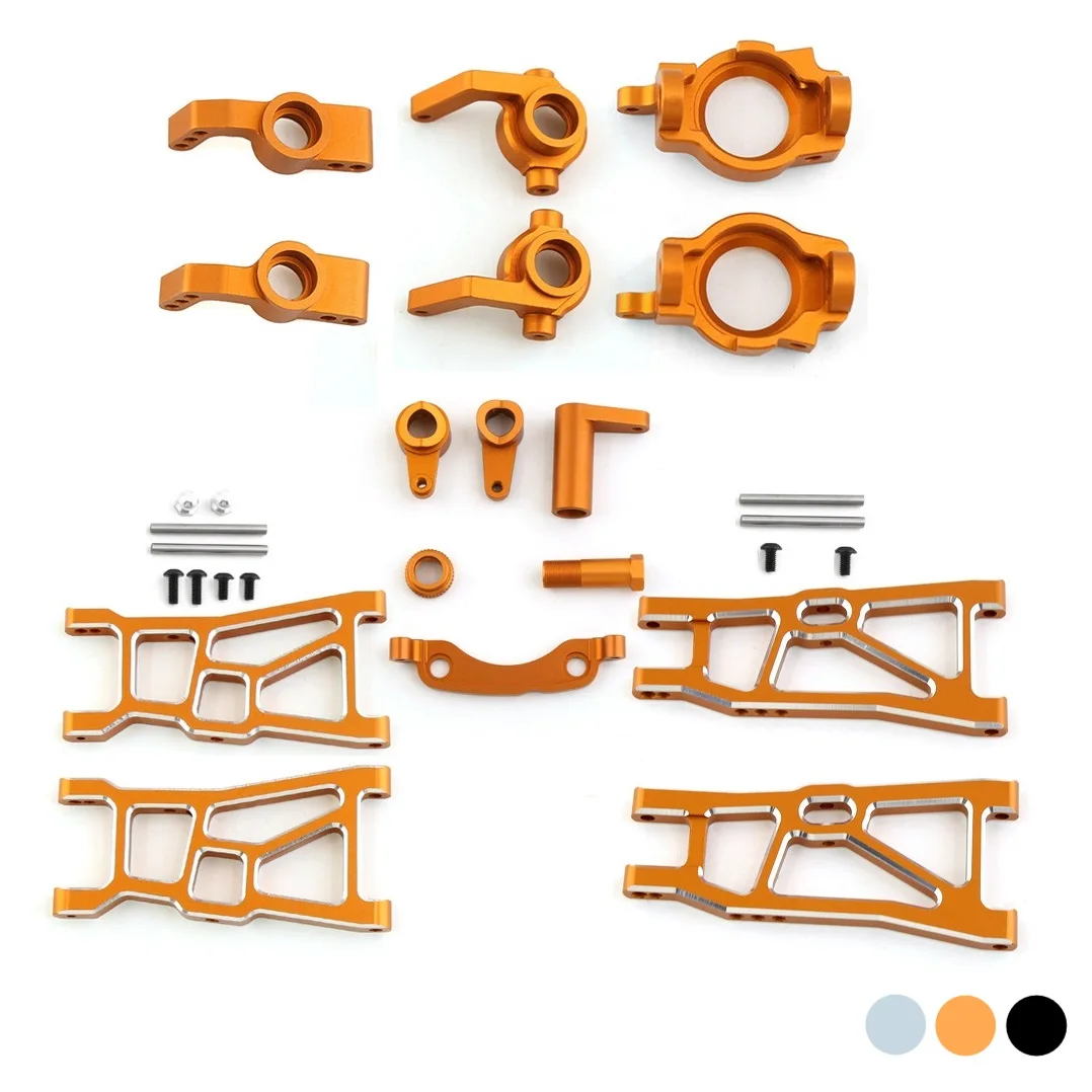 ZD Racing DBX10 DBX-10 Metal Upgrade Parts Kit Steering Block Hub Carrier Suspension Arm 1/10 RC Car Upgrade Accessories