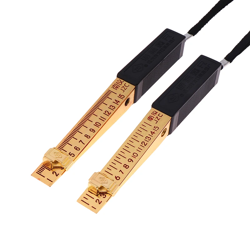 1-15mm House Engineering Inspection Flatness Measuring Tools Vernier Feeler Gauges Wedge Shaped Vernier Feeler Gauge