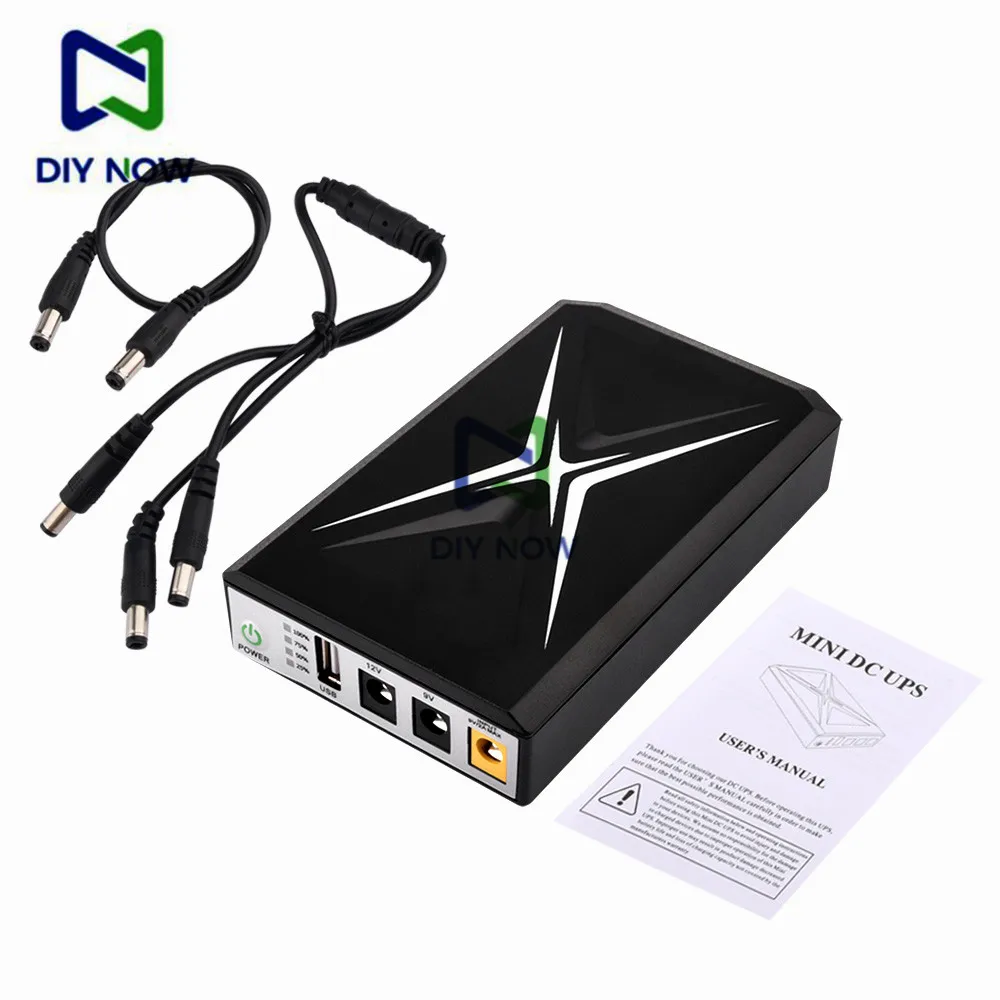 DC 5V 9V 12V Power Adapter WIFI Uninterruptible Power Supply UPS Router Optical Cat Monitor USB Interface Mobile Phone Adapter