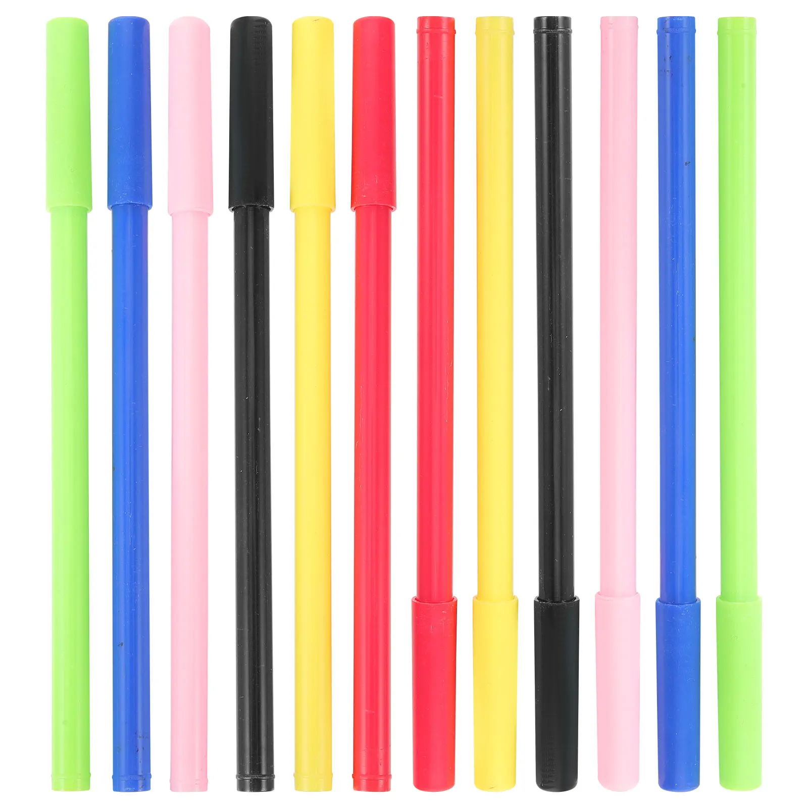 

12pcs Tips Cute Gel Multipurpose Gel Pen Pens for Girls Bulk School Pens Stationery Portable Writing Exam Study