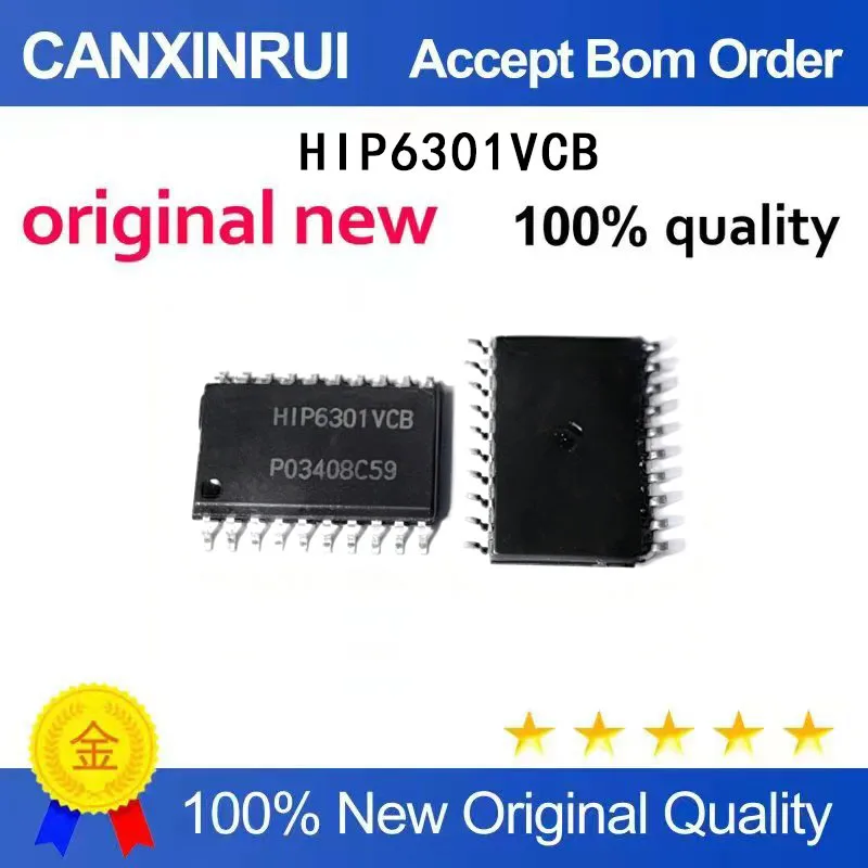 

(5 Pieces) Brand new HIP6301VCB SOP20 HIP6301VCBZ in stock