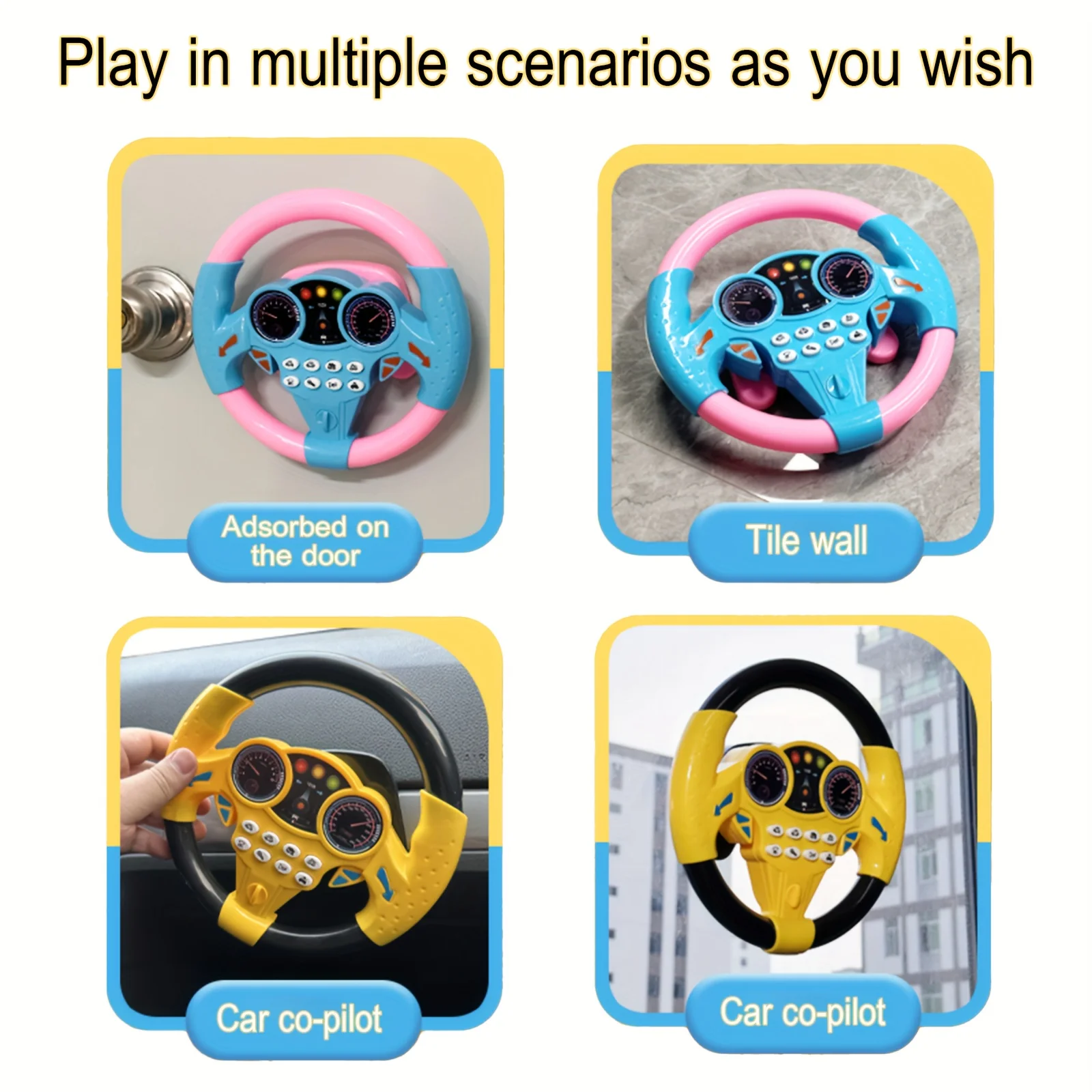 Creative Kids' Car Steering Wheel Toy Gift