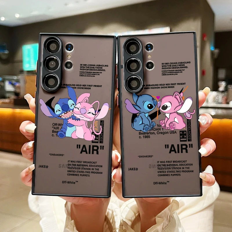 Disney Stitch niedlichen Cartoon für Samsung Galaxy S24 S23 S22 S21 S20 S10 S9 S8 Ultra Plus Fe 5G