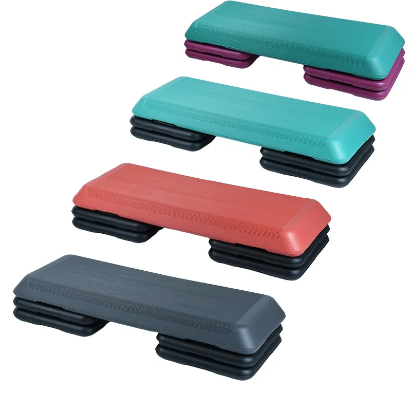 

Adjustable ABS Aerobic Gym Step Platforms Convenient Size Home Workout Stair Risers for Circuit Exercise for Home Workouts1