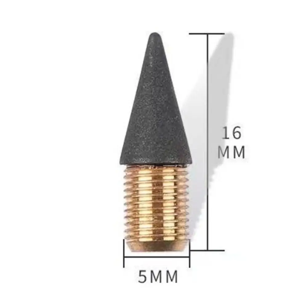 20PCS 0.5mm Refills Inkless Tip Replacement Pen Replaceable Ink Free Head for No Ink Pen HB Not Easily Broken