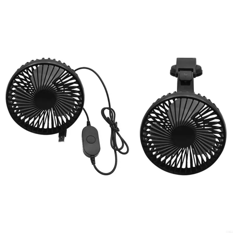 

Портативный охлаждающий вентилятор USB CORA мощностью 5 Вт для приборной панели и компьютера автомобиля