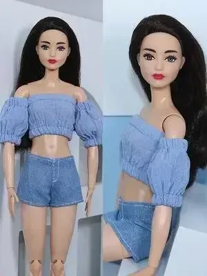 LX254 Graziose gonne maglioni e jeans adatti ai tuoi bambole 1/6 babi xinyi fr fr2 mizi Mengfan