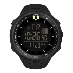 SYNOKE Digital Watch Men Sport Watches Electronic LED Male Wrist Watch For Men Clock 50M Waterproof Wristwatch Outdoor Hours