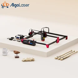 AlgoLaser-Graveur laser 10W, puissance de sortie, écran tactile de 3.5 pouces, contrôle hors ligne via application, outil de gravure DIY pour métal, verre et bois