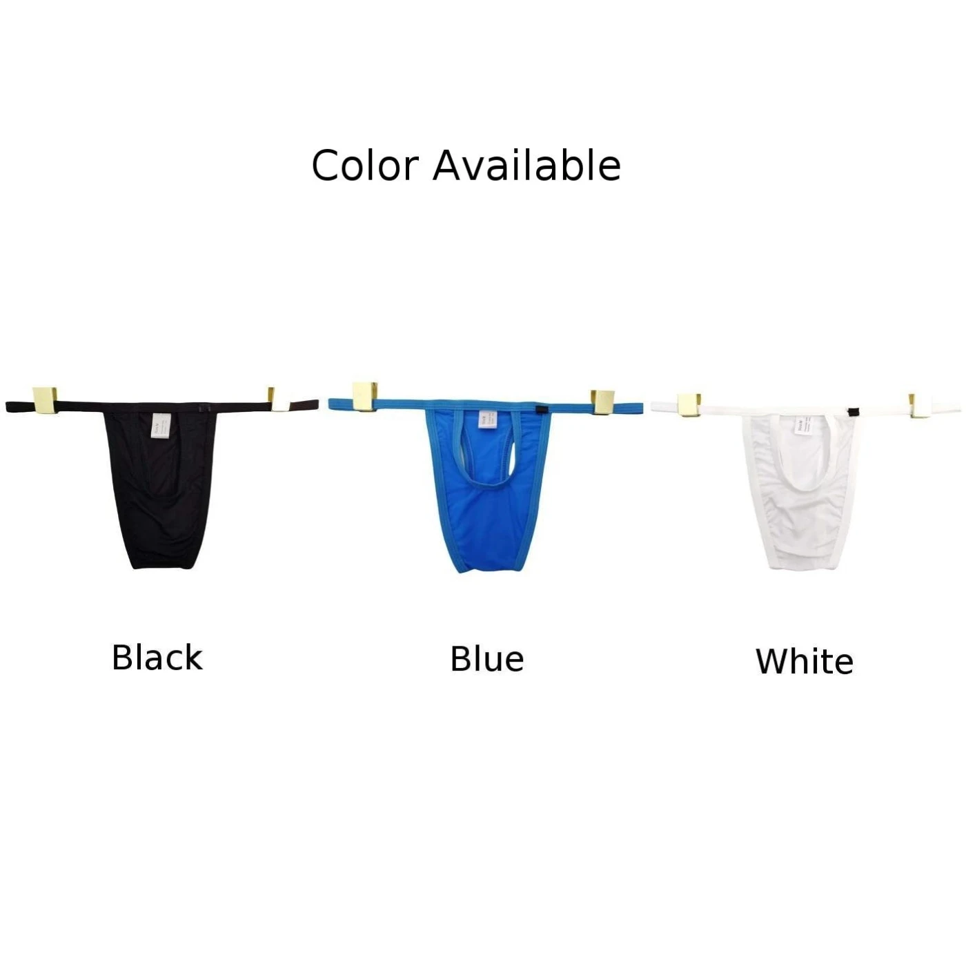 Mens Thong IceSilk Underwear Breathable Sexy LowWaist Hollow Thin Strap GStrings