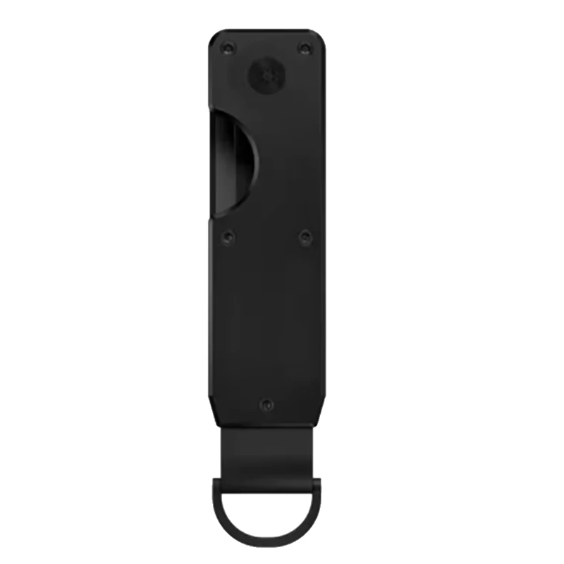 

A69F-Anti-Theft Block Aluminium Men Key Organizer Metal Key Chain Women Minimalist Key Case Holder