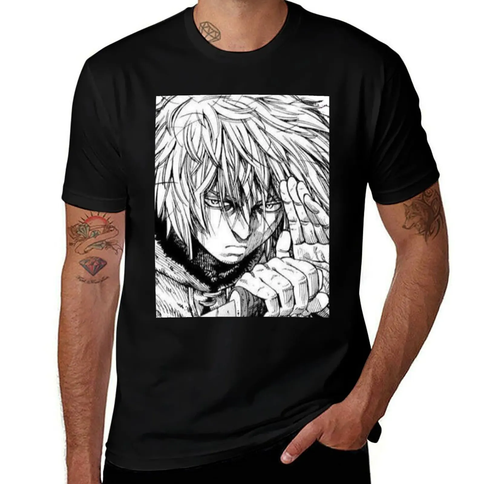 

Vinland Saga T-Shirt t shirt for man 100 percent cotton funny t shirts cotton T-Shirt