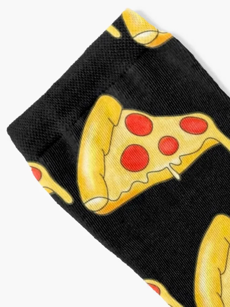 Pizza Socks floor crazy professional running Socks For Girls Men's