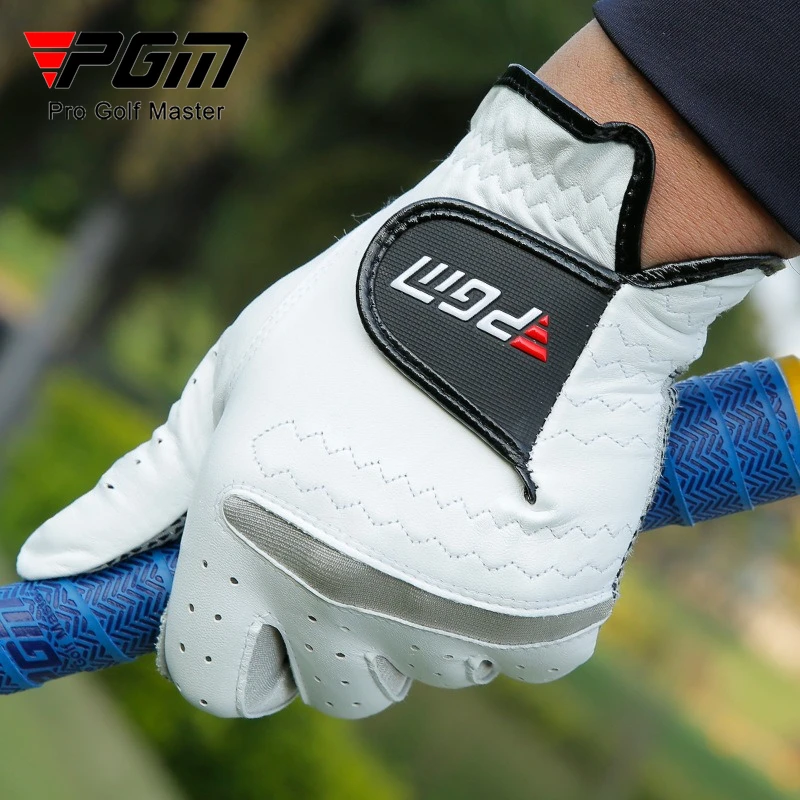 

PGM 1pc Men Golf Gloves Sports Non Slip Particle One Handed Glove ST001