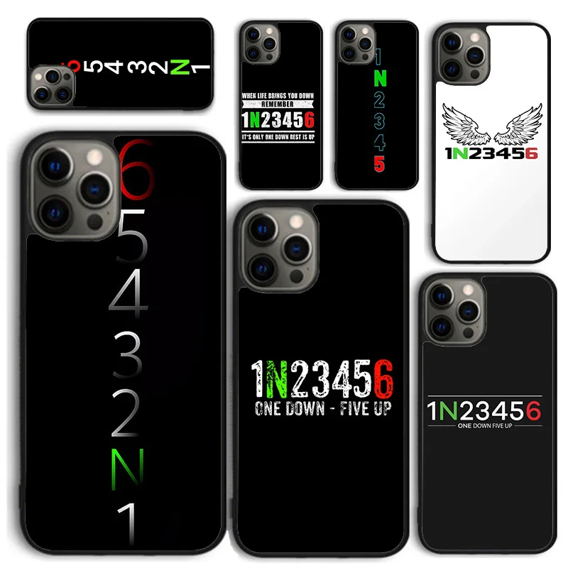 1N23456 Motorcycle Soft Phone Case For iPhone 16 15 SE2020 14 Max 6 7 8 Plus 11 12 13 Pro Max Mini Phone Cover coque Fundas