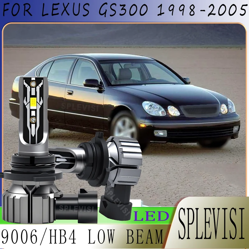 

All-Weather Performance Energy-Saving 9006 Headlight LED Low Beam Lights For Lexus GS300 1998 1999 2000 2001 2002 2003 2004 2005