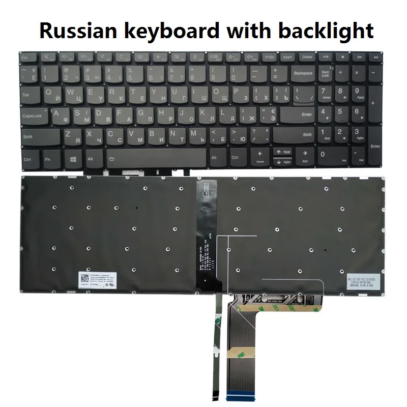 NEW FOR Lenovo ideapad S340-15 S340-15IWL S340-15API S340-15IML S340-15IIL Russian/US/UK/Spanish/Latin/Brazil laptop keyboard