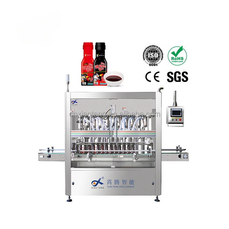 Fully Automatic Bottles Sachet/Shampoo/Hand Washing Liquid Customized Piston Liquid Filling Machine