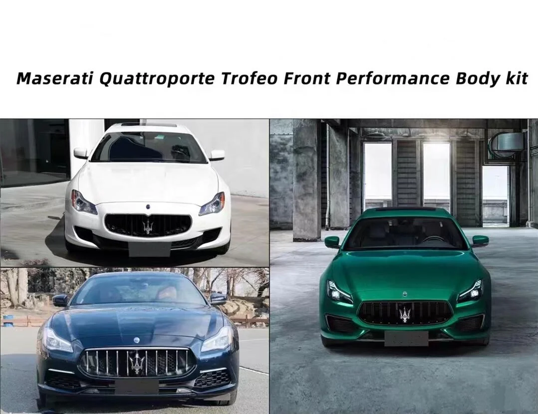 Car front bumper, grille, fit Maserati Quattroporte Trofeo performance body kit