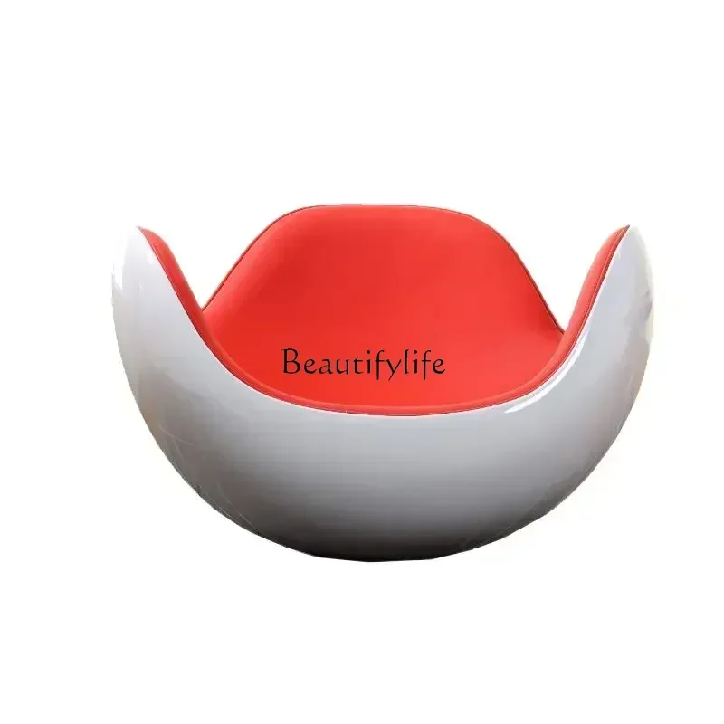 

LJYTumbler Chair Fashion Rocking Creative Leisure Recliner PlacentaLazy FRP Couch